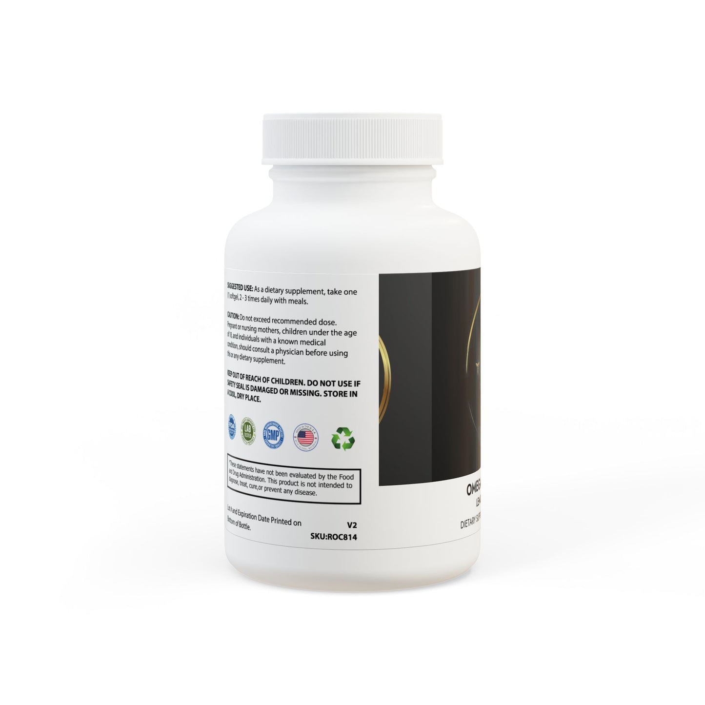 Omega 3 Fish Oil Supplement (60 Softgels)