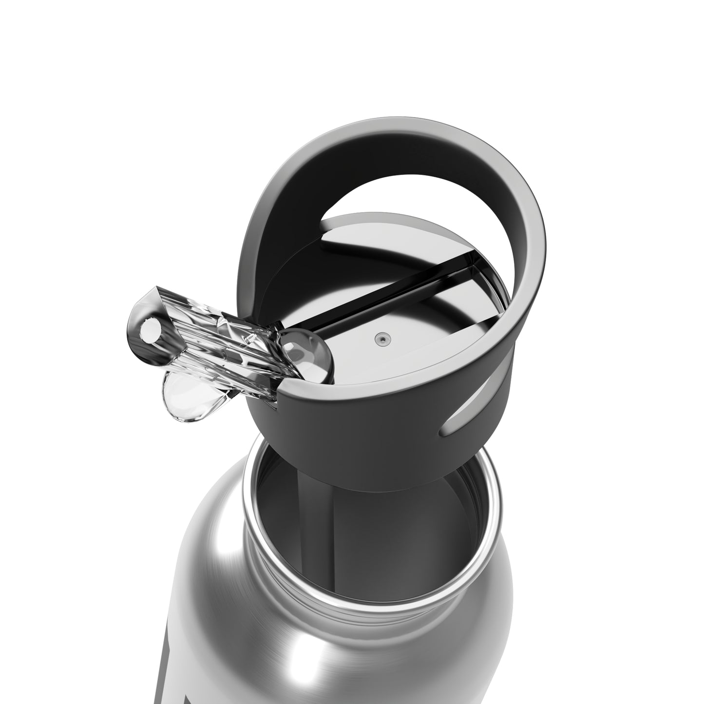 Stainless Steel Bottle with Straw